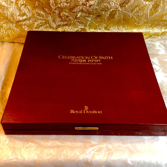 Royal Doulton Celebration of Faith Collection Rosh Hashanah By James Woods - Picture 2 of 12